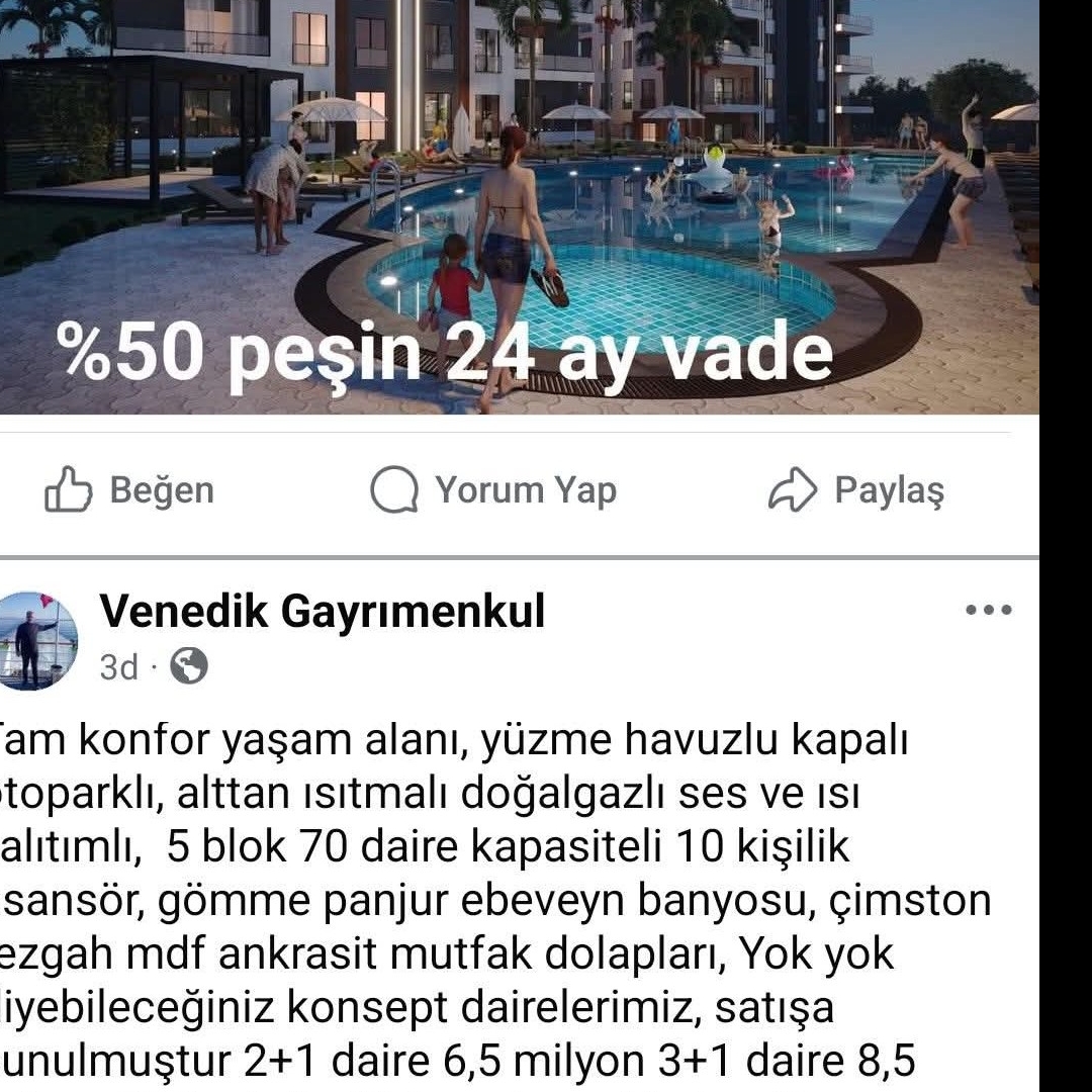 OTEL KONSEPTİ YAŞAM ALANI YUVA SATIYORUZ